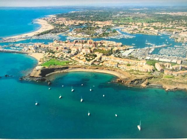 Charmant Logement 200M Plage De La Roquille Appartamento Agde Esterno foto